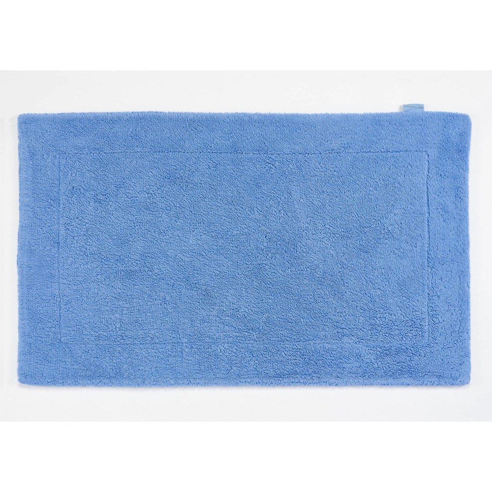 Double Bath Mat 364 by Designer Abyss & Habidecor in Regata Blue